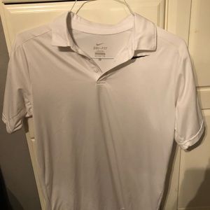 Nike White Polo
